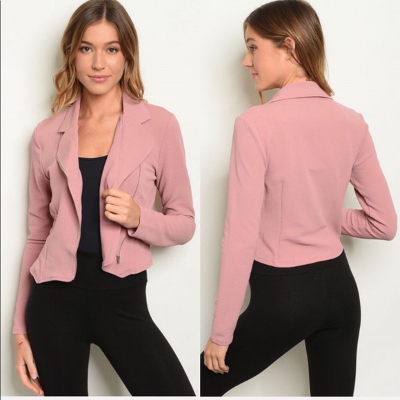 Jackets & Blazers - Soft Pink Jacket